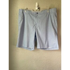 Callaway Men's Golf Shorts Size 42 Blue Striped Lightweight Outdoor